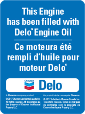 Delo Rail Decals (Permanent Adhesive) - Bilingual