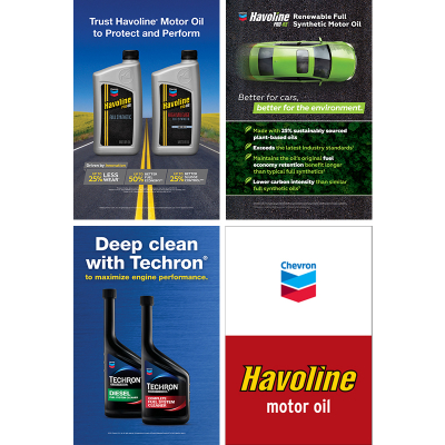 Havoline Interior Poster Kit - 24x36 (set/2)