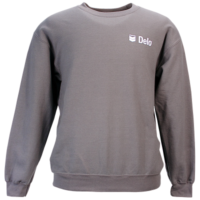 Delo Crew Neck Fleece - Grey