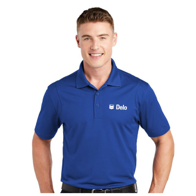 Delo Moisture Wicking Polo - Royal